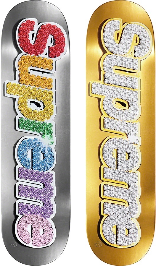 Bling Box Logo Skateboard
